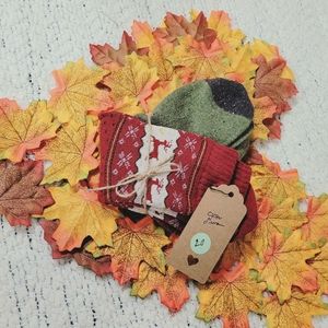 COZY THICK WOOL SOCKS 💛🧡💛